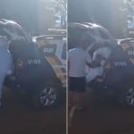 Vídeo: 'Coelhinho da Páscoa' supostamente ligado ao CV é detido durante entrega de chocolates