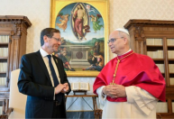 Papa Leão XIV pede a Israel que abra diálogo para pôr fim à guerra no Oriente Médio