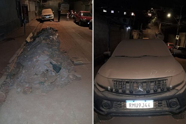 Obra inacabada da Copasa deixa poeira e entulho no Barreiro: 'Sumiram'