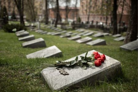 Túmulo, cemitério, morte, luto