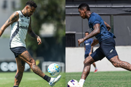 Neymar e Alef Manga devem ser titulares em Santos x Remo