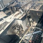 Veja como ficou restaurante atingido por avião em Capão da Canoa-RS