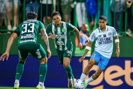 Grêmio e Chapecoense se enfrentaram no primeiro turno da Série A do Brasileiro