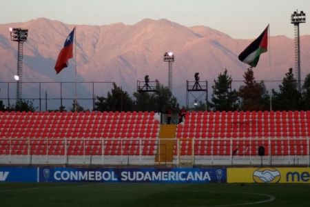 Estádio Municipal La Cisterna, em Santiago, no Chile