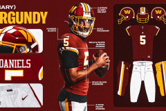 Novo uniforme do Washington Commanders