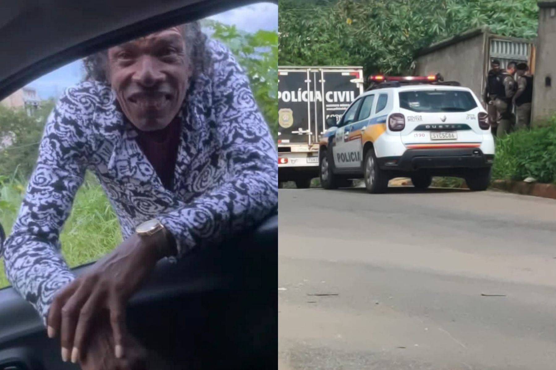 Jovem  é preso suspeito de matar idoso de 70 anos a facadas em Betim