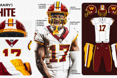 Novo uniforme do Washington Commanders