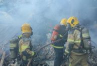 Incêndio de grandes proporções atinge supermercado em Pouso Alegre-MG
