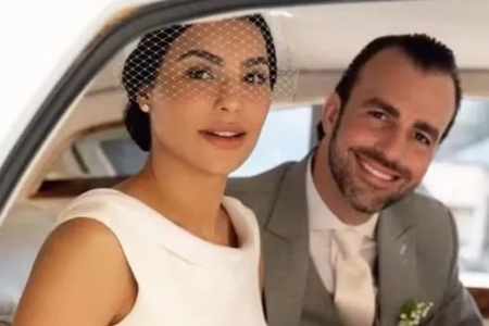 Deputado federal Lucas Bove (PL) e a ex-esposa Cíntia Chagas