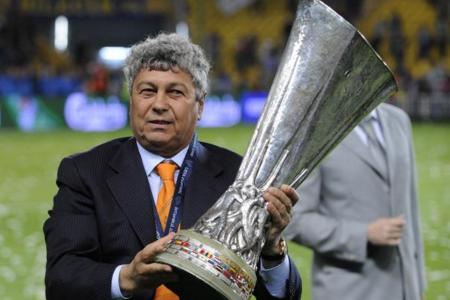 Mircea Lucescu, técnico da Seleção Romena e ídolo do Shatkhar Donetsk