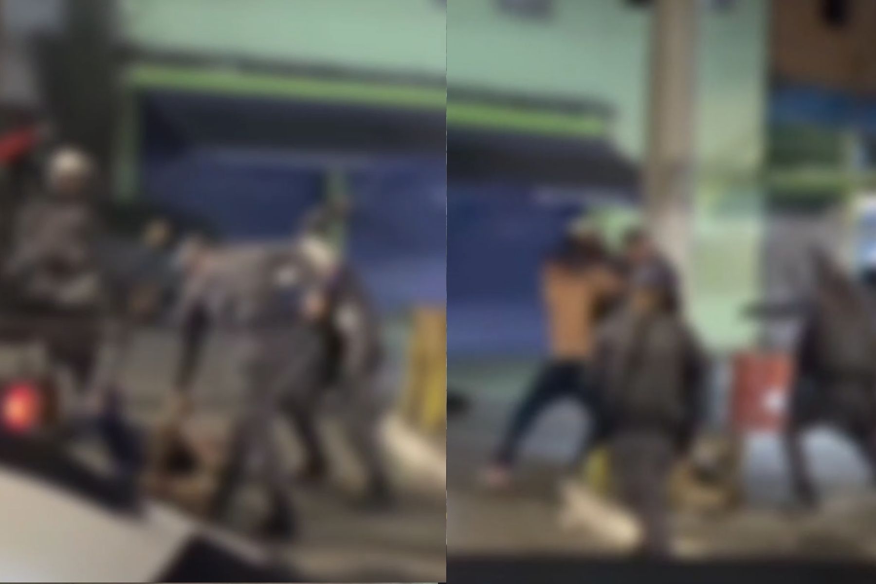 PM afasta policiais que agrediram homem após baile funk em SP
