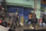 Policiais agridem homem com chutes na cabeça após baile funk em SP; vídeo