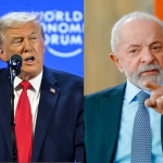 Veja momento em que Lula encontra Donald Trump no G7: 'Bom trabalho'