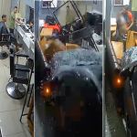 Motorista que invadiu barbearia e atingiu criança estava foragida e não tinha CNH