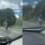 Vídeo: motociclista faz manobra perigosa no Anel Rodoviário de Belo Horizonte