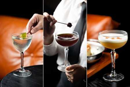 Drinks do menu Odisseia no Whisper Bar e Lounge • Divulgação