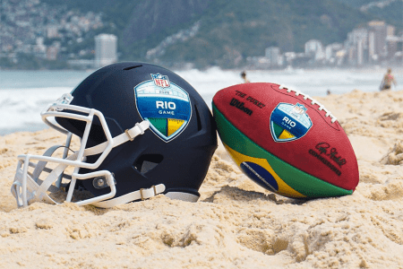 NFL Rio Game será o terceiro da liga no Brasil e o primeiro no RJ