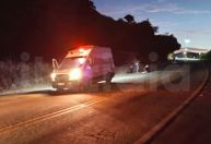 Pedestre morre após ser atropelado por motocicleta na BR-458, em Iapu