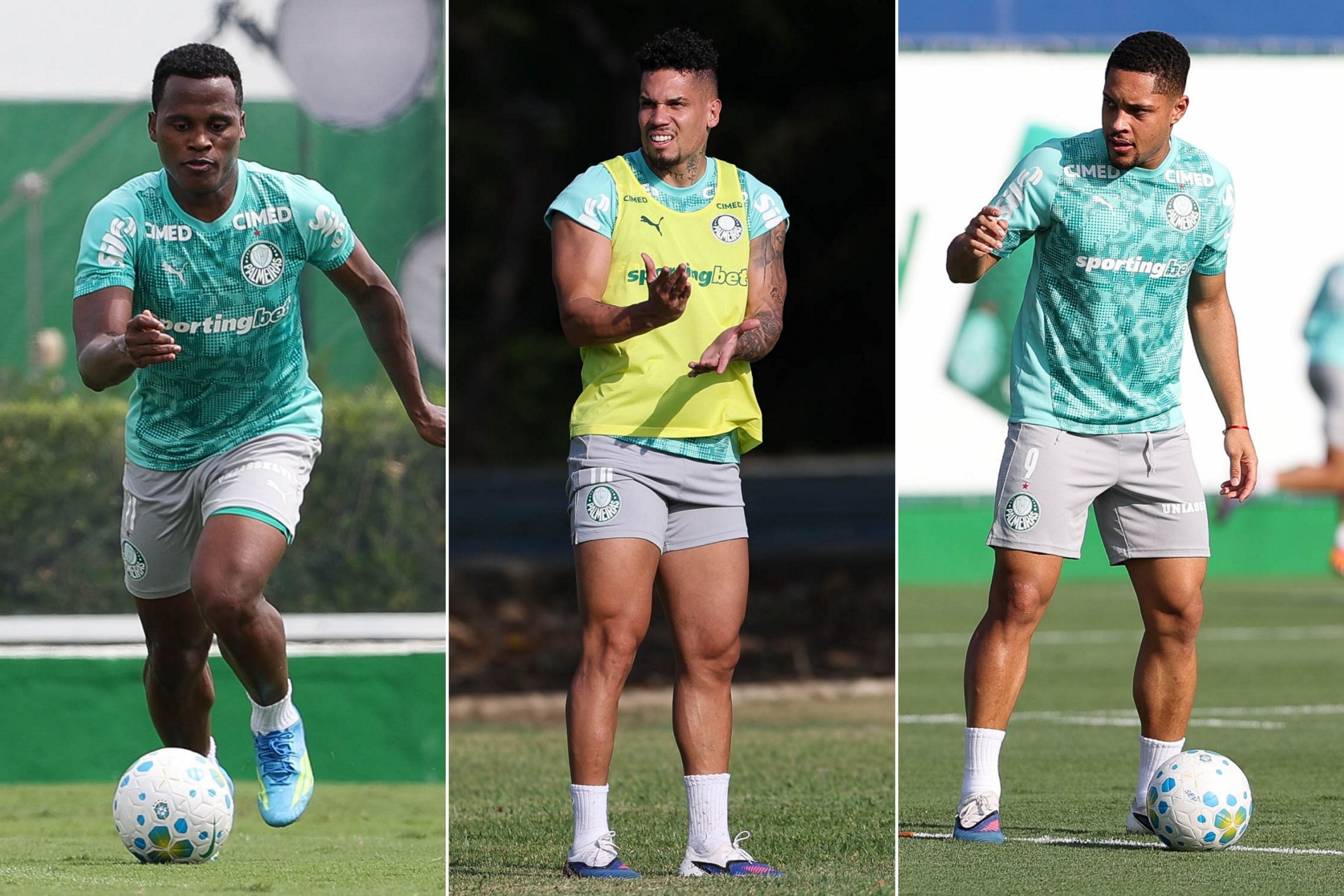 Palmeiras pode ficar sem ataque de R$ 424 milhões contra o Corinthians