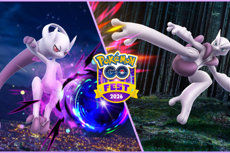 Mega Mewtwo Y e X, respectivamente