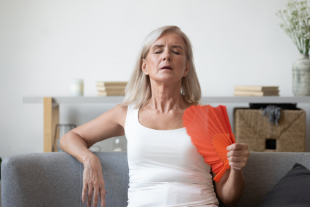 Fogachos são um dos sintomas relatados durante o climatério