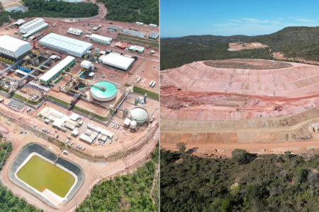 Mina pertencente à Serra Verde