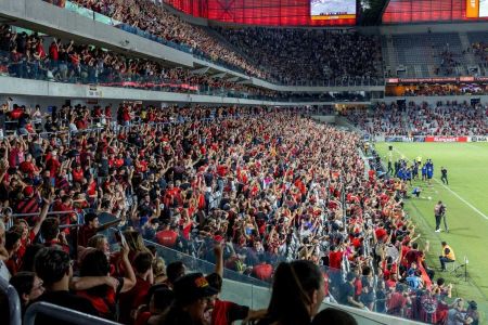 Arena da Baixada, em Curitiba, casa do Athletico-PR no Brasileirão 2026