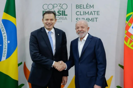 Presidente Luis Inácio Lula da Silva (PT) e primeiro-ministro Luís Montenegro