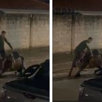 Homem é preso após bater em égua e ameaçar colegas com cinto em escola no interior de MG