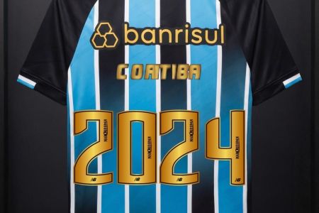 Camisa do Grêmio em homenagem ao Coritiba