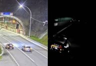 Racha a mais de 180 km/h na BR-101 termina com prisão em SC; veja o vídeo