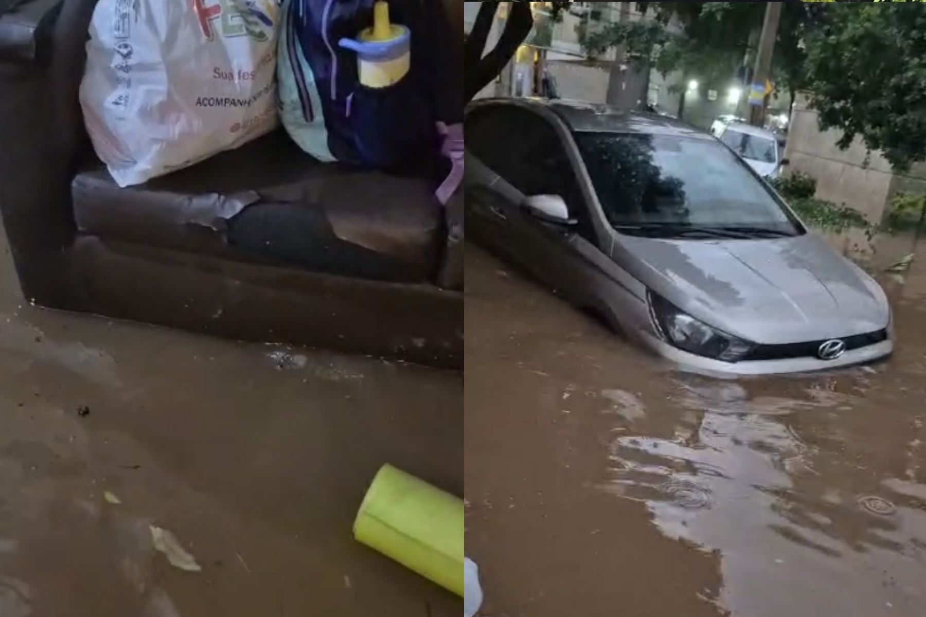 'Perdi tudo': moradora relata desespero com filho autista no São Lucas, em BH, após chuva