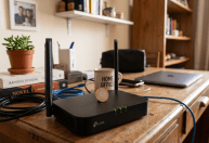 Por que recomendam colocar uma moeda no roteador wi-fi e para que serve isso?