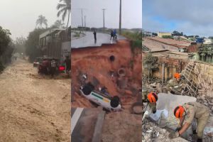 Temporal causa estragos e deixa mortos durante fim de semana no Ceará; veja vídeos