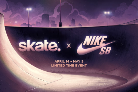 Skate. e Nike SB anunciaram oficialmente uma parceria para o game