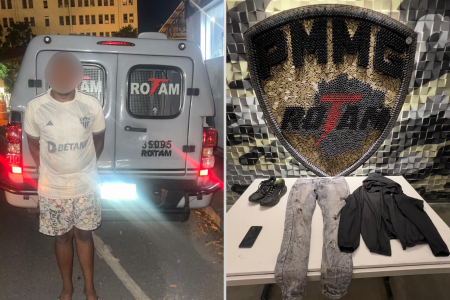 ROTAM realiza prisão de piloto envolvido no roubo em Contagem