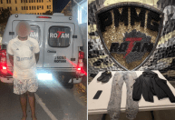 Suspeito que guiava moto usada em roubo de joias em concessionária é preso em BH