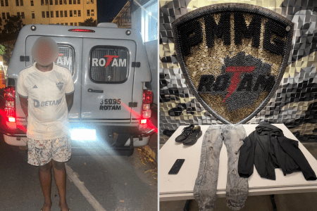 ROTAM realiza prisão de piloto envolvido no roubo em Contagem