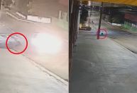 Vídeo: mulher é agredida pelo companheiro e pula de carro em movimento para fugir no PR