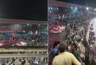 Atrasos de ônibus revoltam passageiros na Estação São Gabriel, em BH