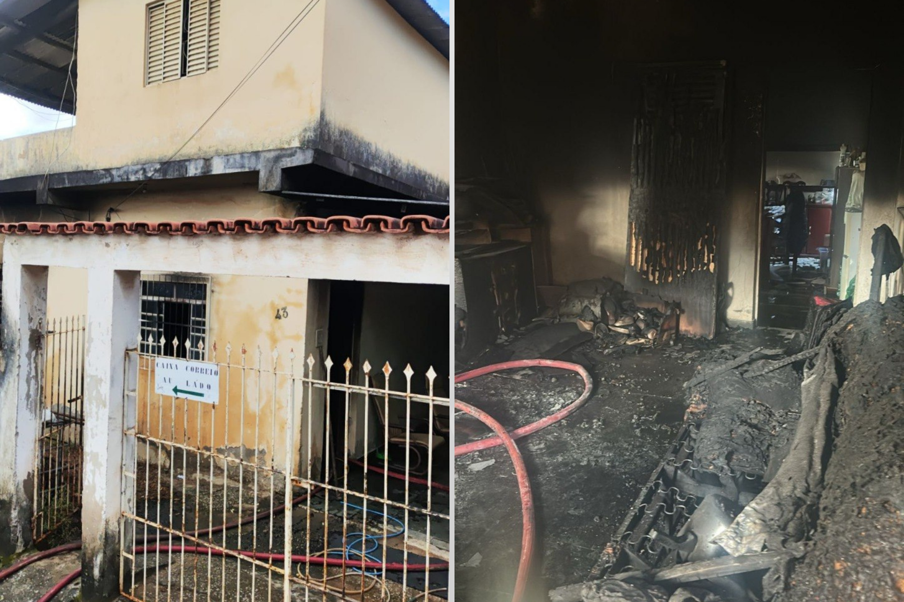 Idoso de 78 anos morre em incêndio dentro de casa em MG