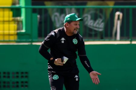 Fábio Matias em treino da Chapecoense