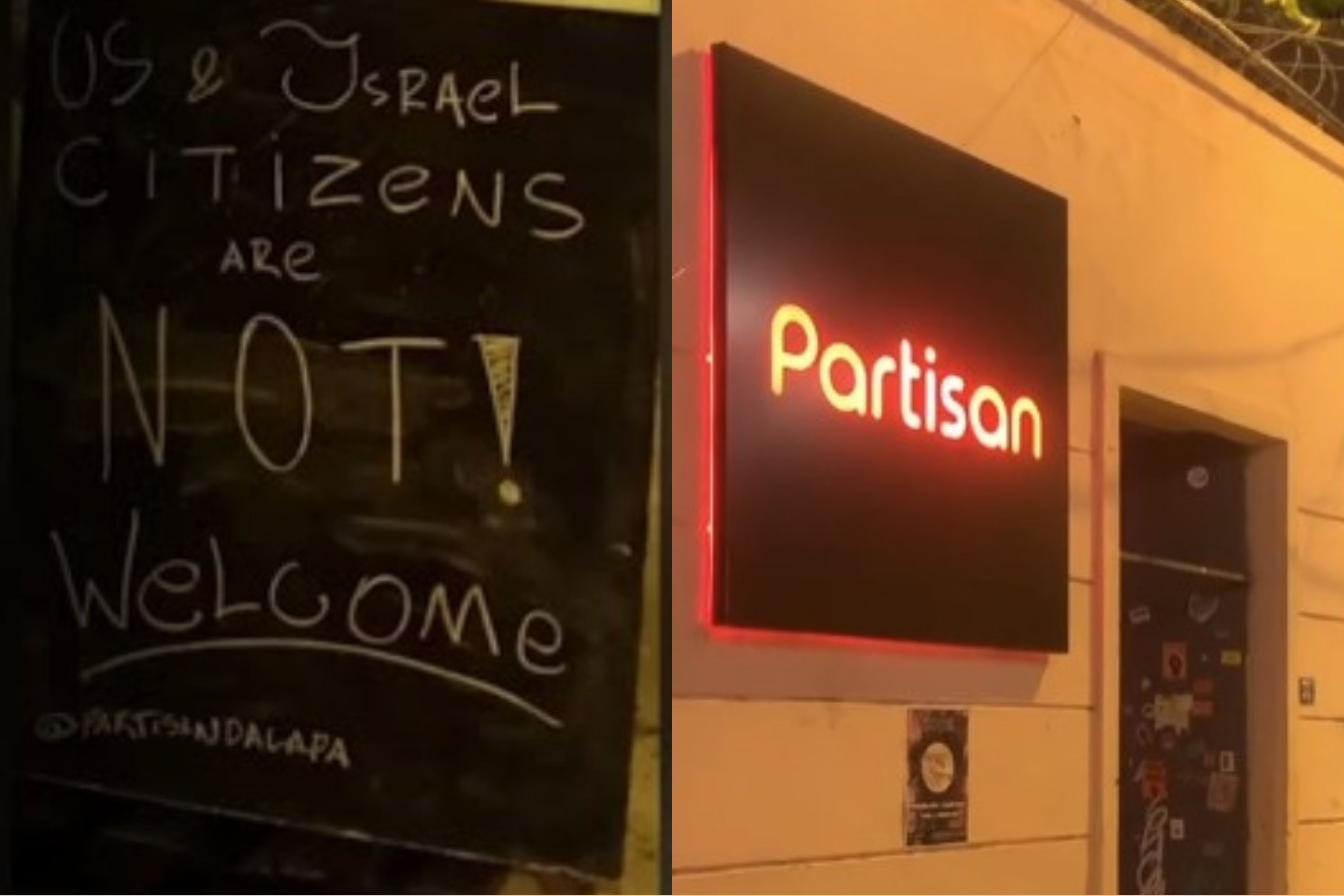 Em meio à guerra, bar do RJ proíbe entrada de cidadãos dos EUA e de Israel