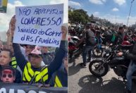 Motoristas e entregadores de aplicativo protestam contra regulamentação em São Paulo
