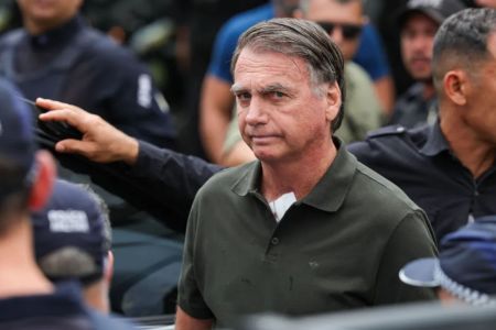 O ex-presidente Jair Bolsonaro