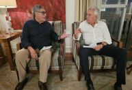 Ronaldo Caiado faz primeira reunião com Roberto Brant para discutir plano de governo