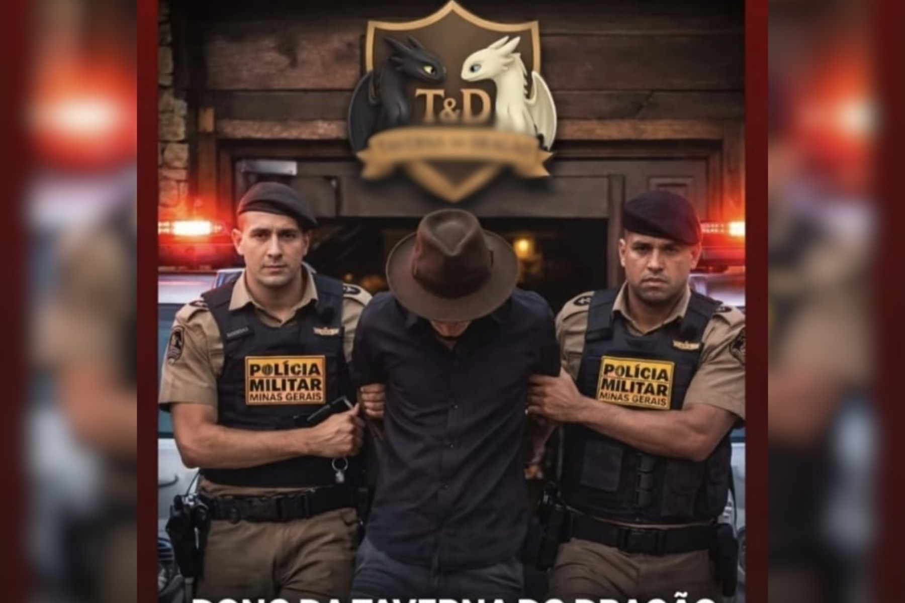 Após ser detido, dono de bar que fez post com IA no Dia da Mentira é liberado em MG