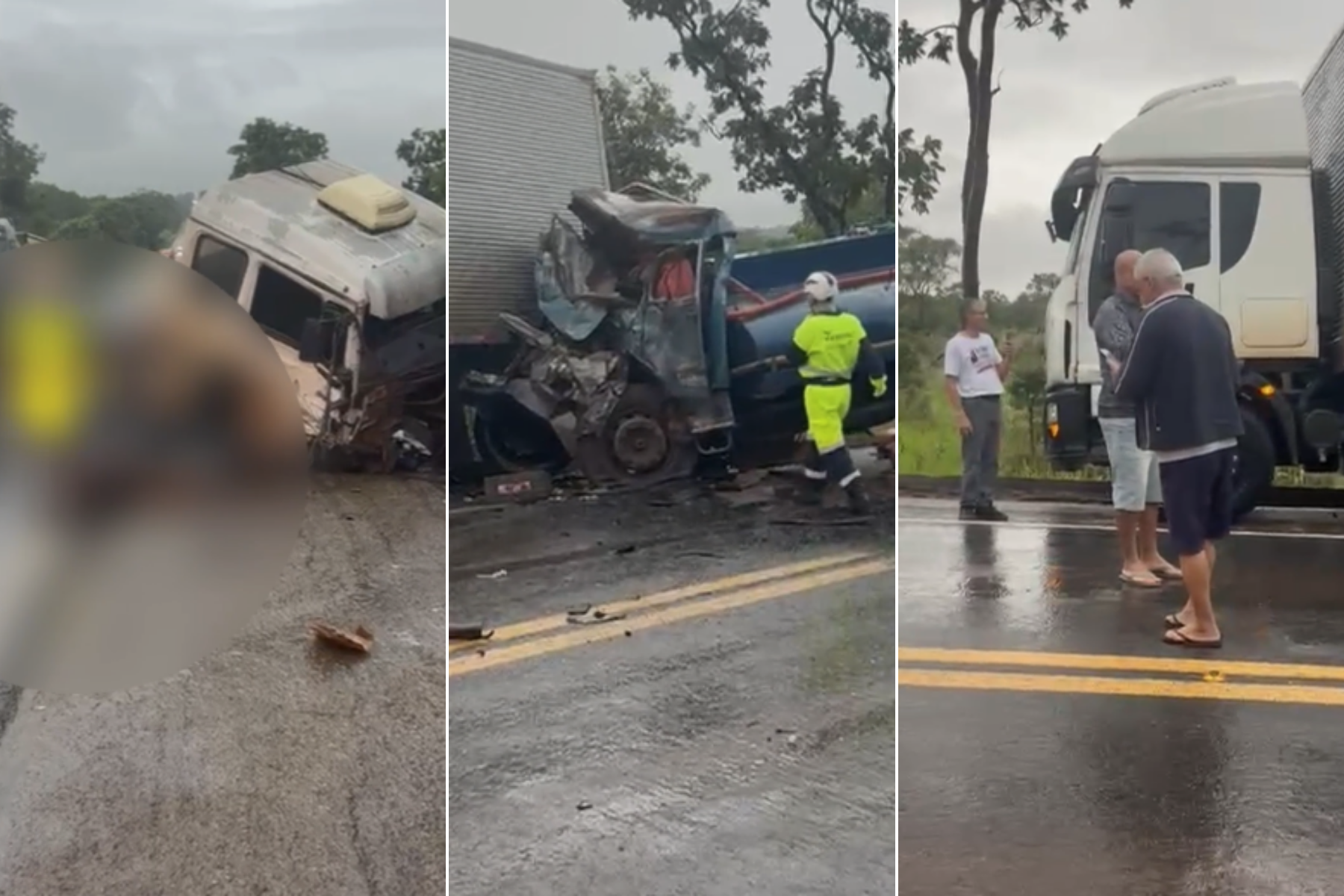 Acidente grave fecha a BR-040 na Região Noroeste de MG