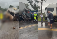 Acidente grave fecha a BR-040 na Região Noroeste de MG