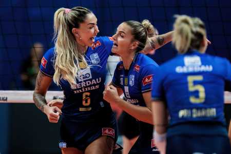 Thaisa vibrou muito com a classificação do Gerdau Minas